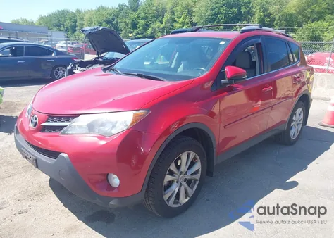 2014 Toyota Rav4 Limited из США, поврежденный, VIN 2T3DFREV2EW213608